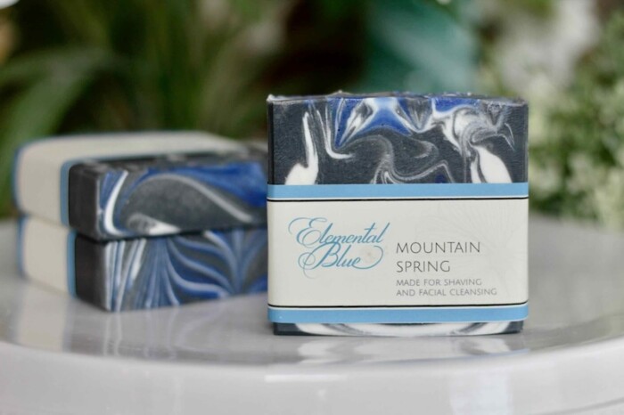 3 Mountain Spring soaps from Elemental Blue