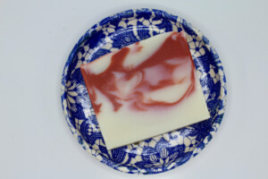 The Barcelona Soap Dish with Raspberry Soap
