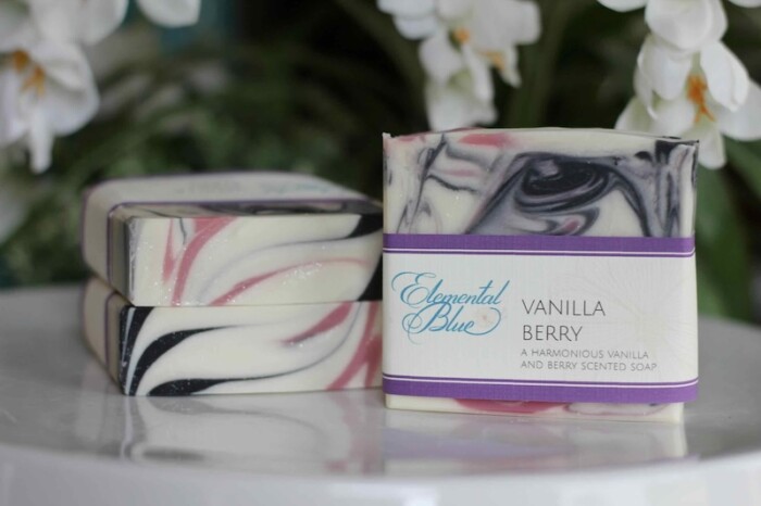 3 Vanilla Berry soaps