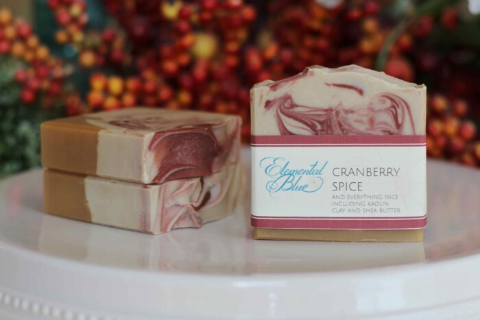 Cranberry Spice soap from Elemental Blue