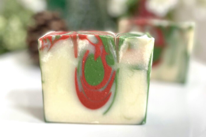 Mistletoe soap