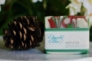 Mistletoe soap
