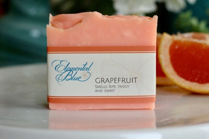 Grapefruit soap