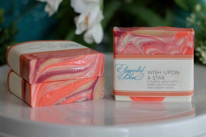 3 Wish Upon A Star soaps from Elemental Blue