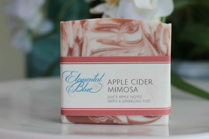 Apple Cider Mimosa soap from Elemental Blue