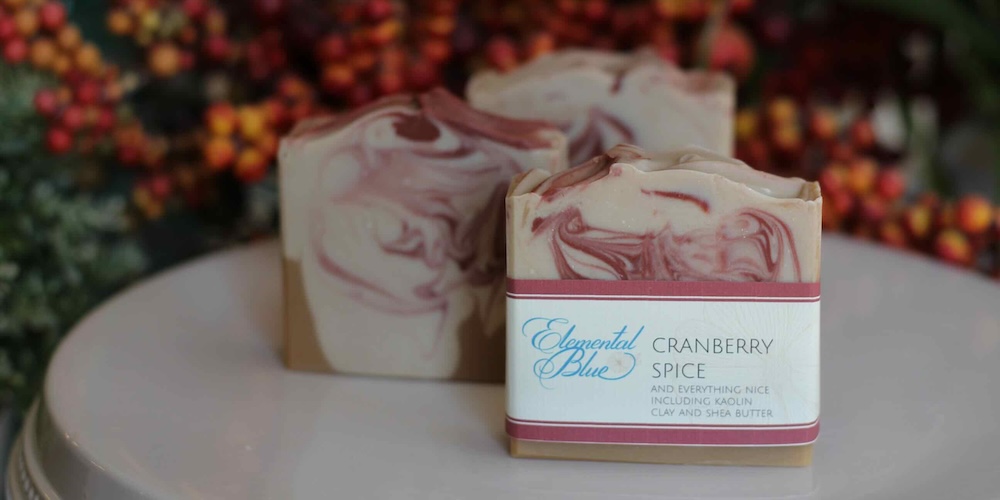 Cranberry Spice soap from Elemental Blue