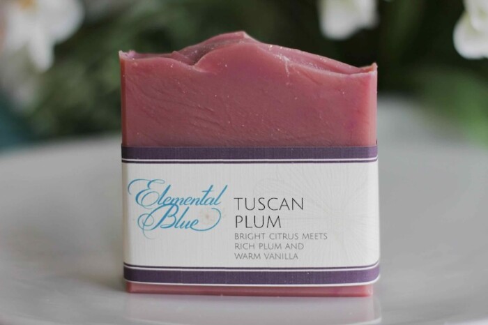 Tuscan Plum soap from Elemental Blue