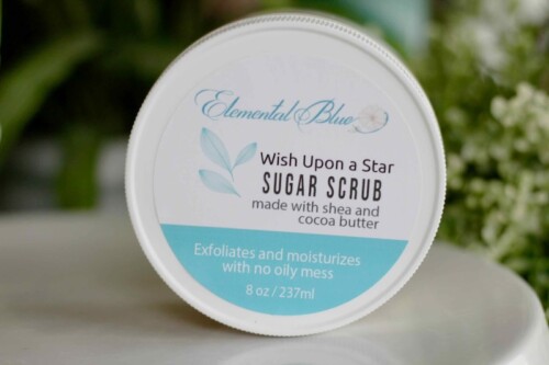 Wish Upon A Star sugar scrub from Elemental Blue