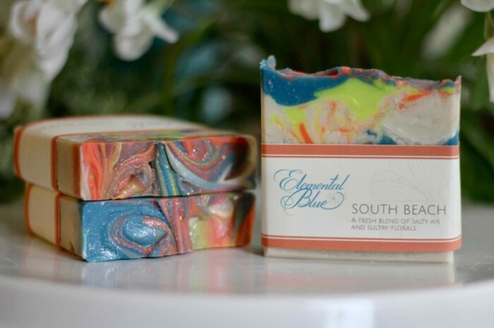 South Beach soaps from Elemental Blue